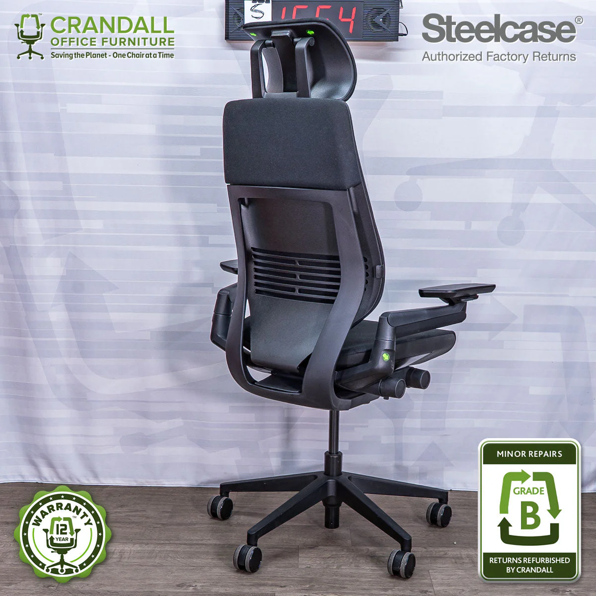 S-1554 - Steelcase Gesture  - Grade B - Image 2