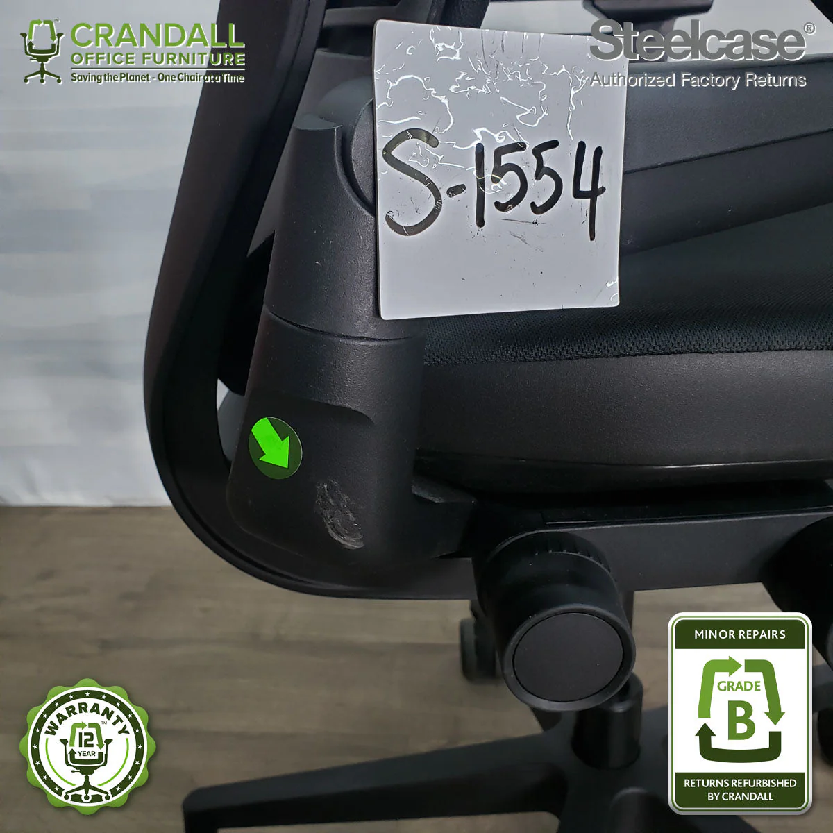 S-1554 - Steelcase Gesture  - Grade B - Image 3