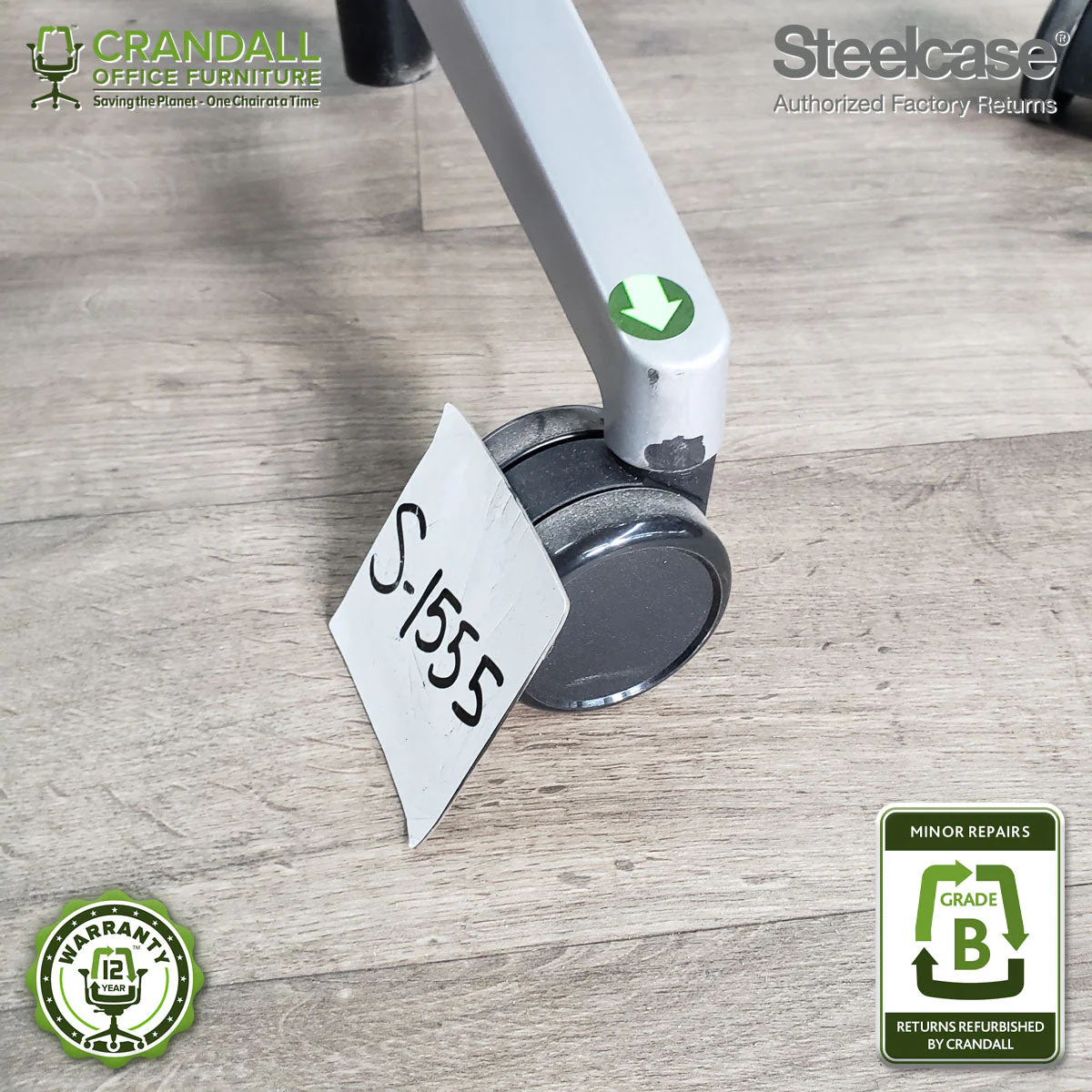 S-1555 - Steelcase Gesture  - Grade B - Image 3