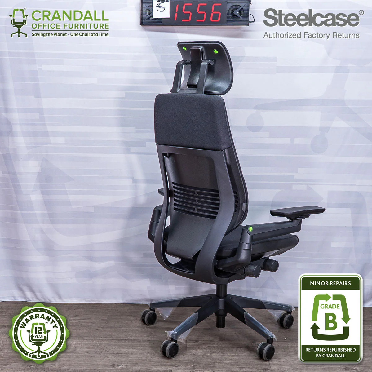S-1556 - Steelcase Gesture  - Grade B - Image 2