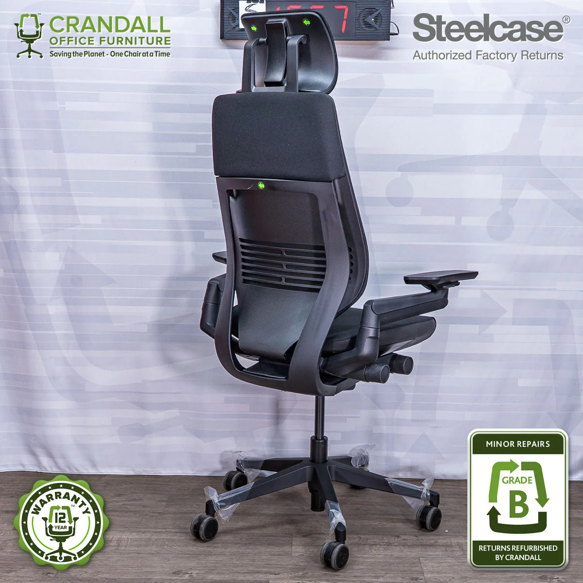 S-1557 - Steelcase Gesture  - Grade B - Image 2