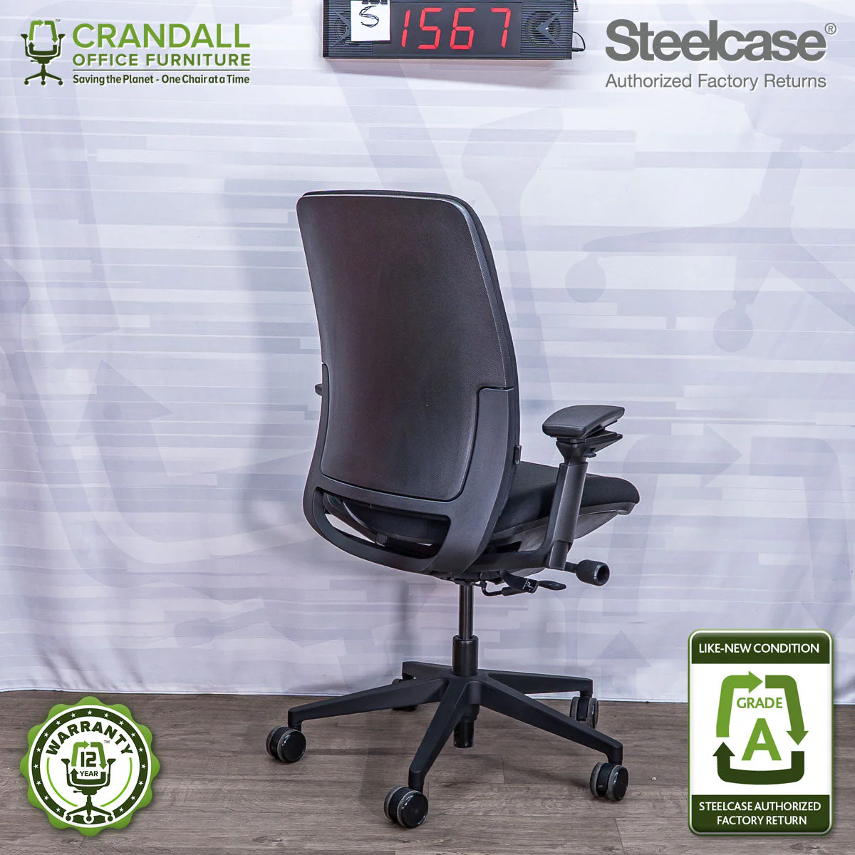 S-1567 - Steelcase Amia  - Grade A - Image 2