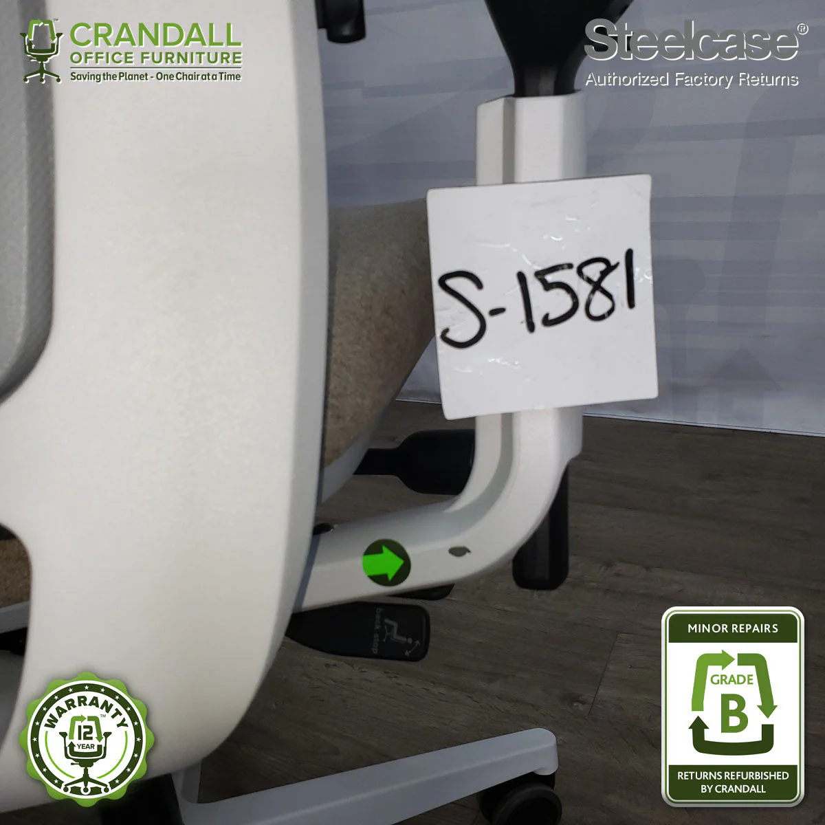S-1581 - Steelcase Amia  - Grade B - Image 3