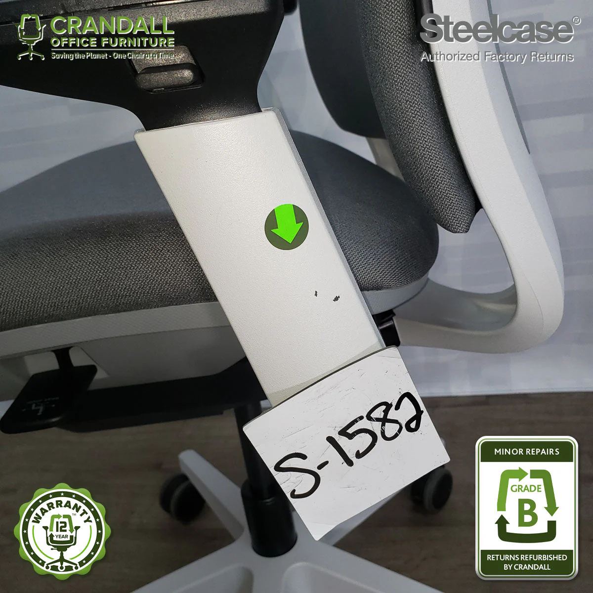 S-1582 - Steelcase Amia  - Grade B - Image 3