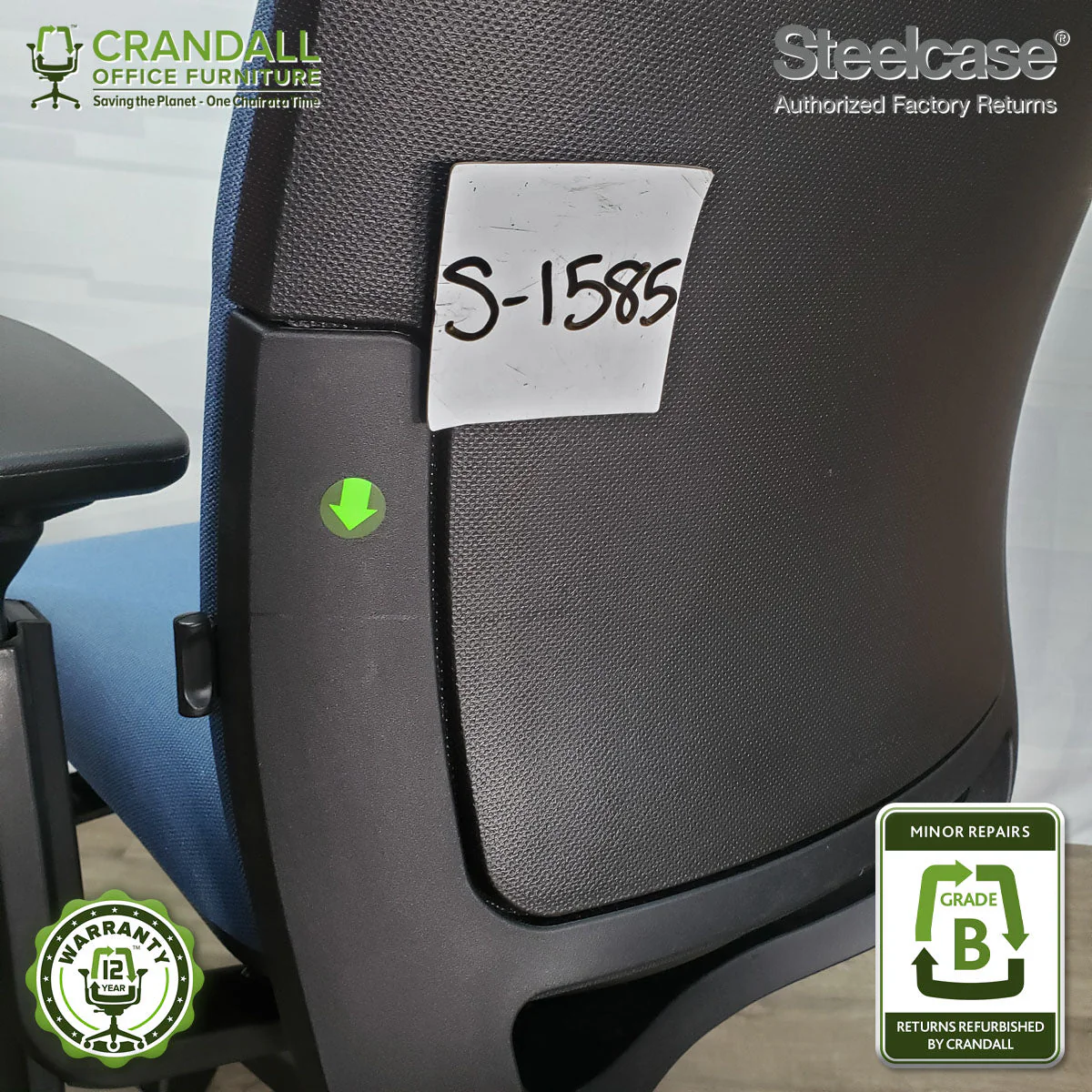 S-1585 - Steelcase Amia - Grade B - Image 3