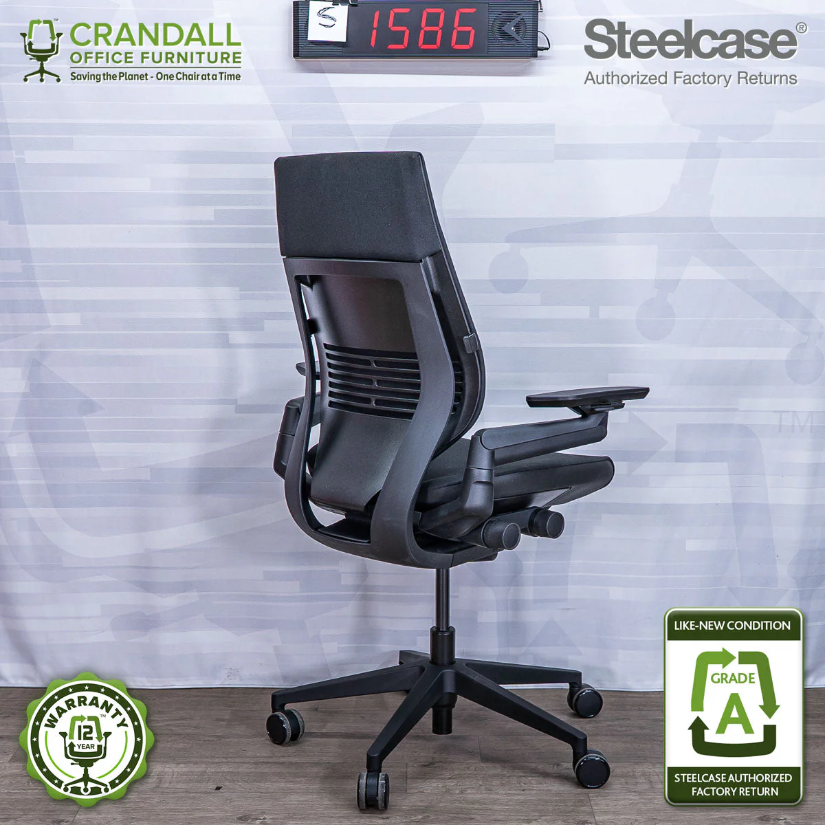 S-1586 - Steelcase Gesture  - Grade A - Image 2