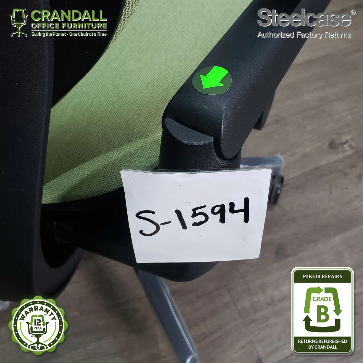 S-1594 - Steelcase Gesture  - Grade B - Image 3