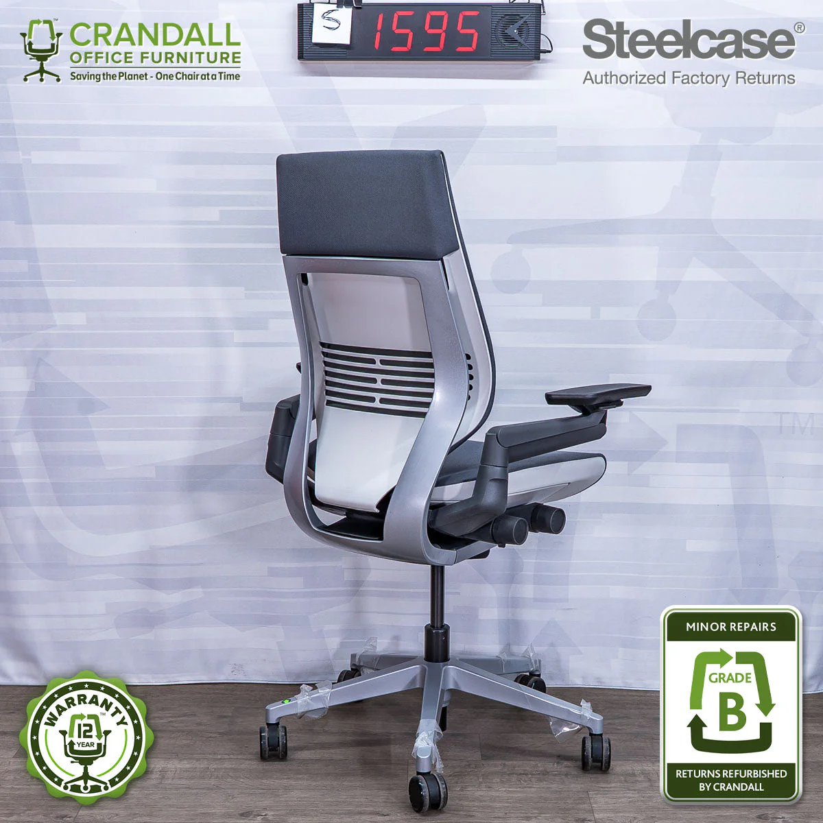 S-1595 - Steelcase Gesture  - Grade B - Image 2