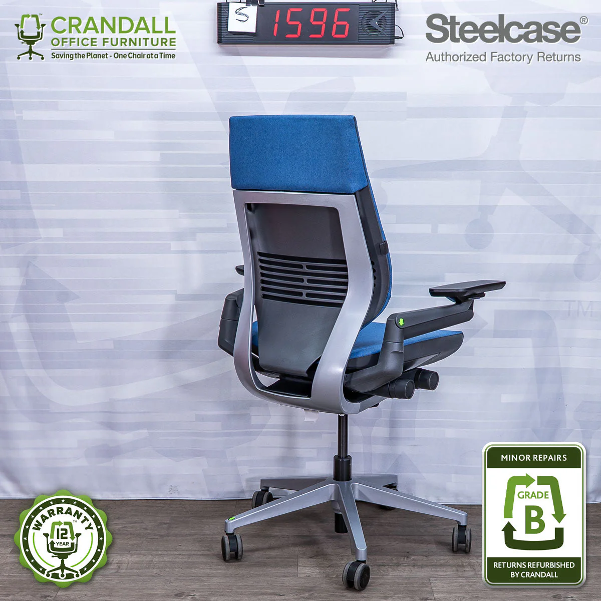 S-1596 - Steelcase Gesture  - Grade B - Image 2