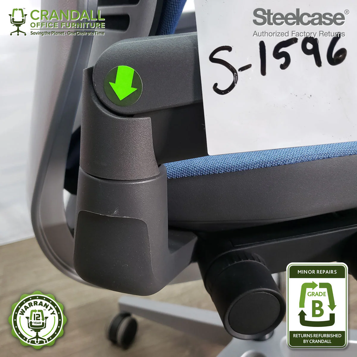 S-1596 - Steelcase Gesture  - Grade B - Image 3