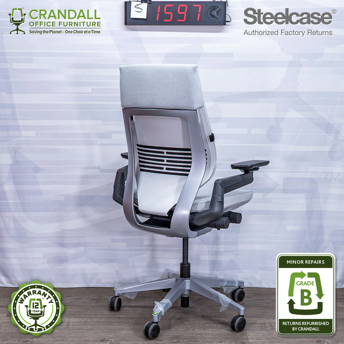 S-1597 - Steelcase Gesture  - Grade B - Image 2