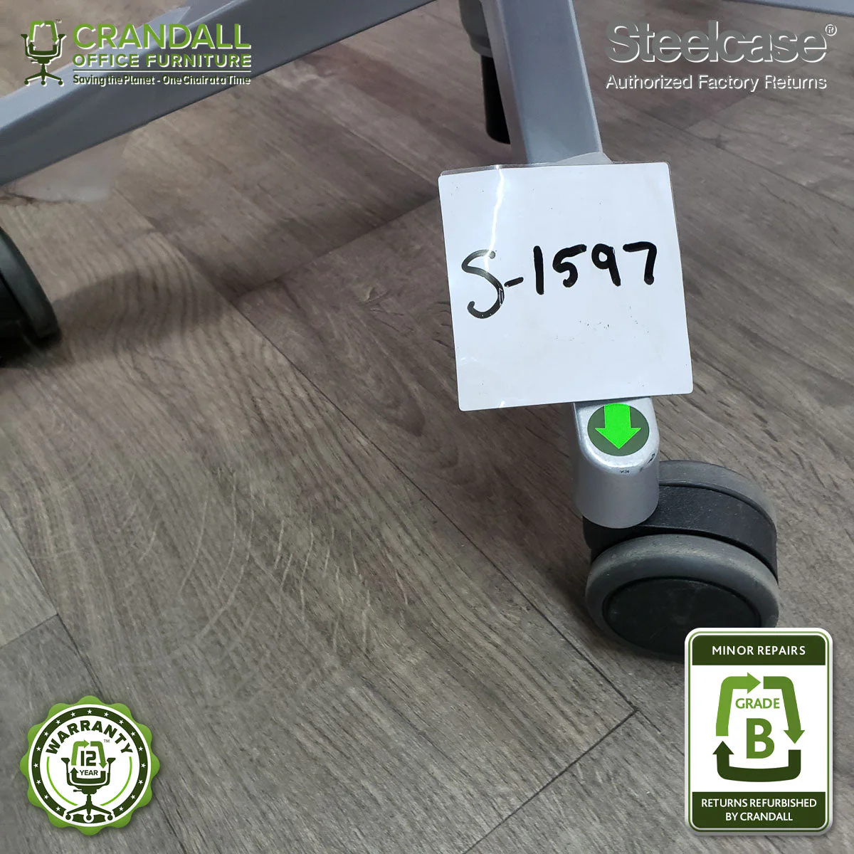 S-1597 - Steelcase Gesture  - Grade B - Image 4