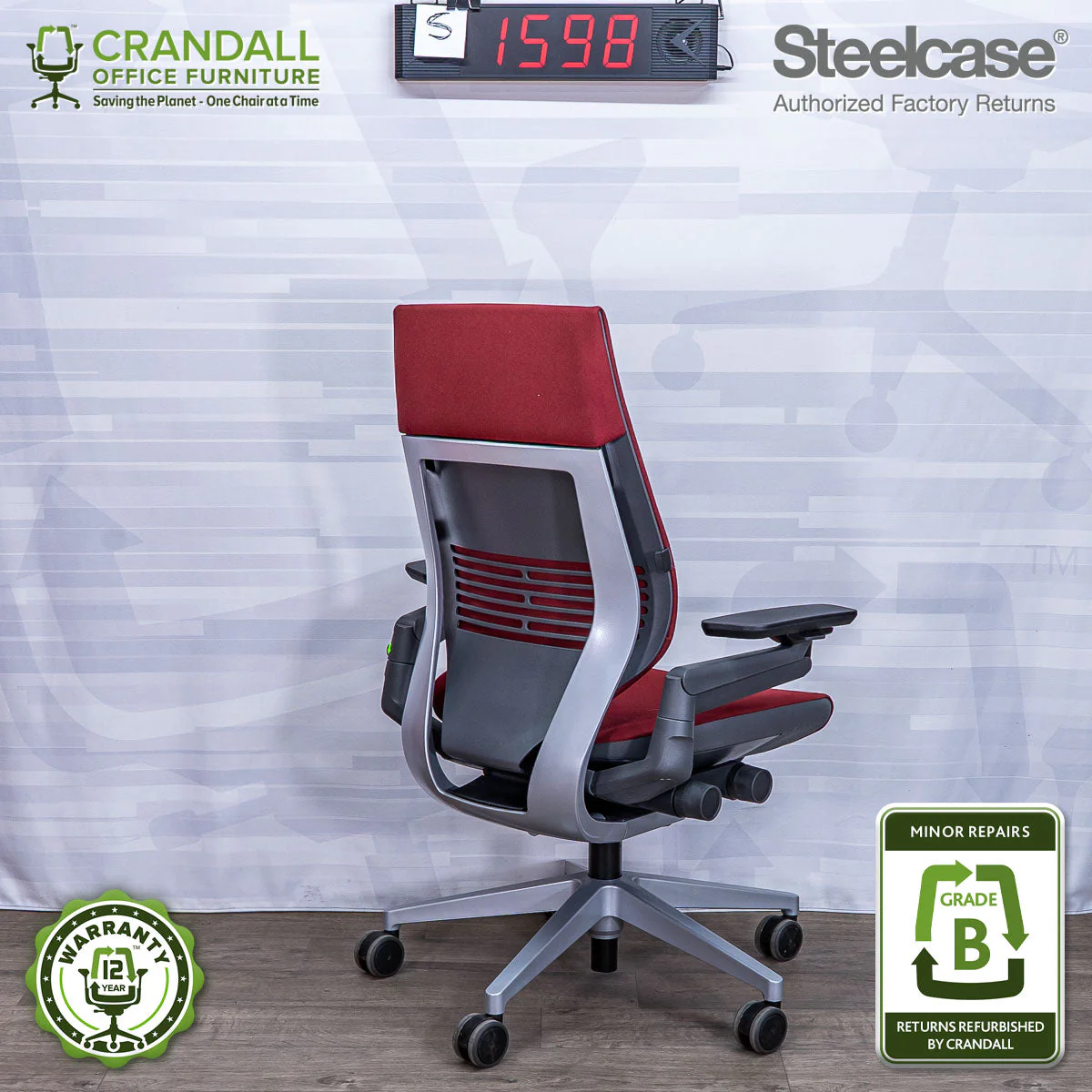 S-1598 - Steelcase Gesture  - Grade B - Image 2