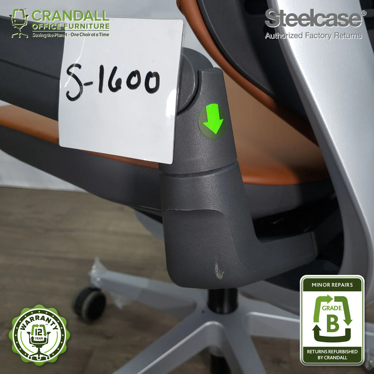 S-1600 - Steelcase Gesture  - Grade B - Image 4