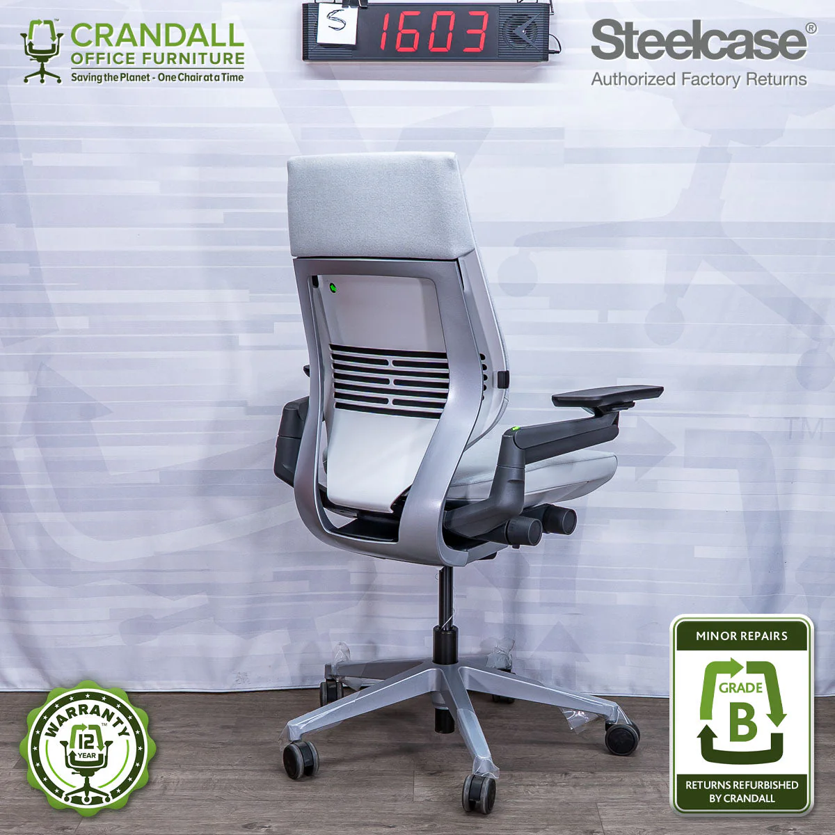 S-1603 - Steelcase Gesture  - Grade B - Image 2