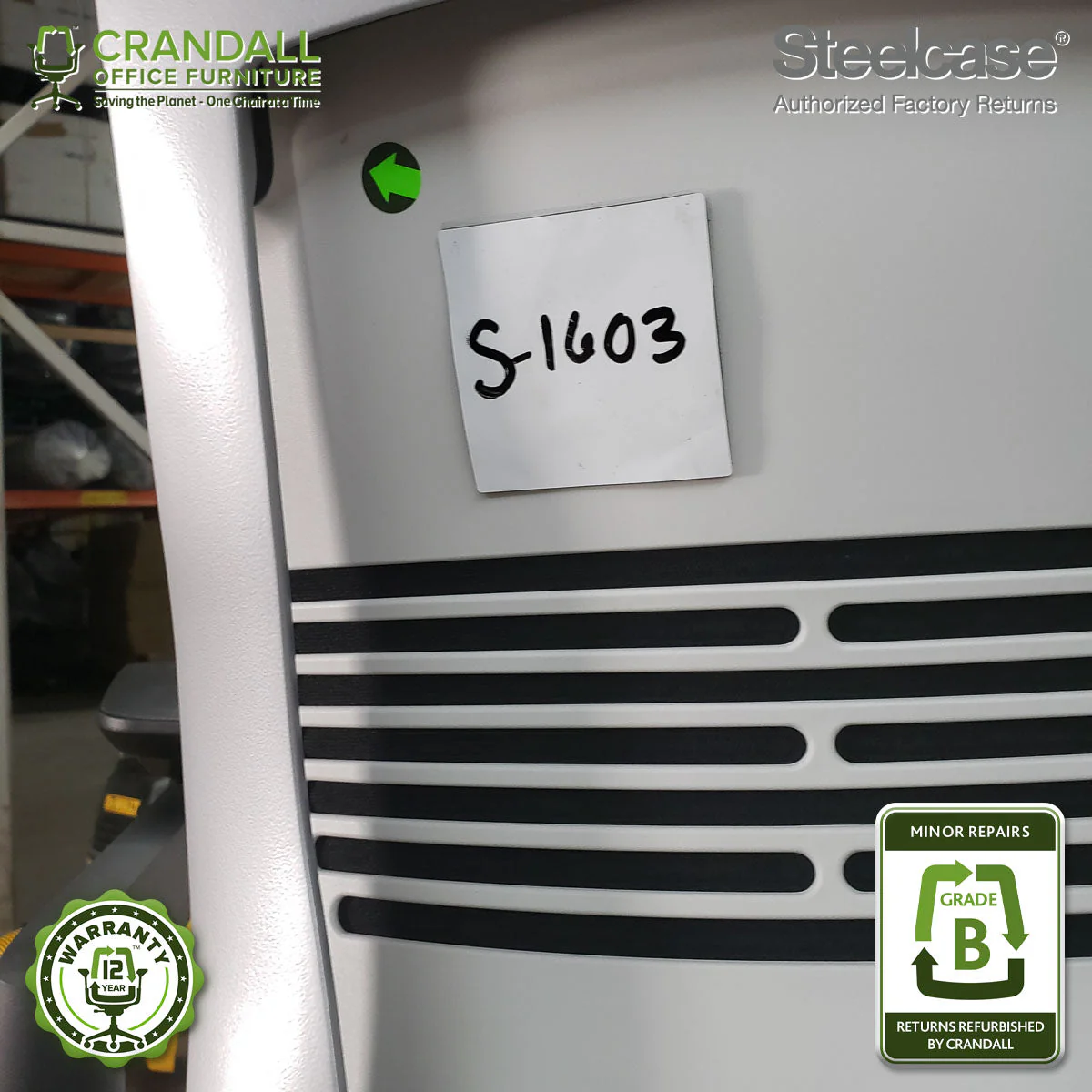 S-1603 - Steelcase Gesture  - Grade B - Image 4