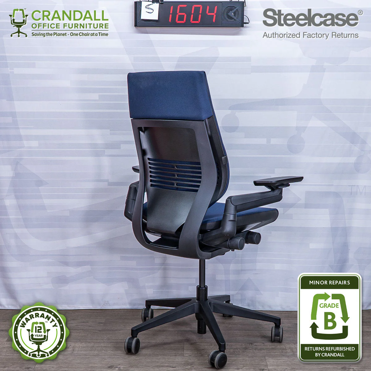 S-1604 - Steelcase Gesture  - Grade B - Image 2