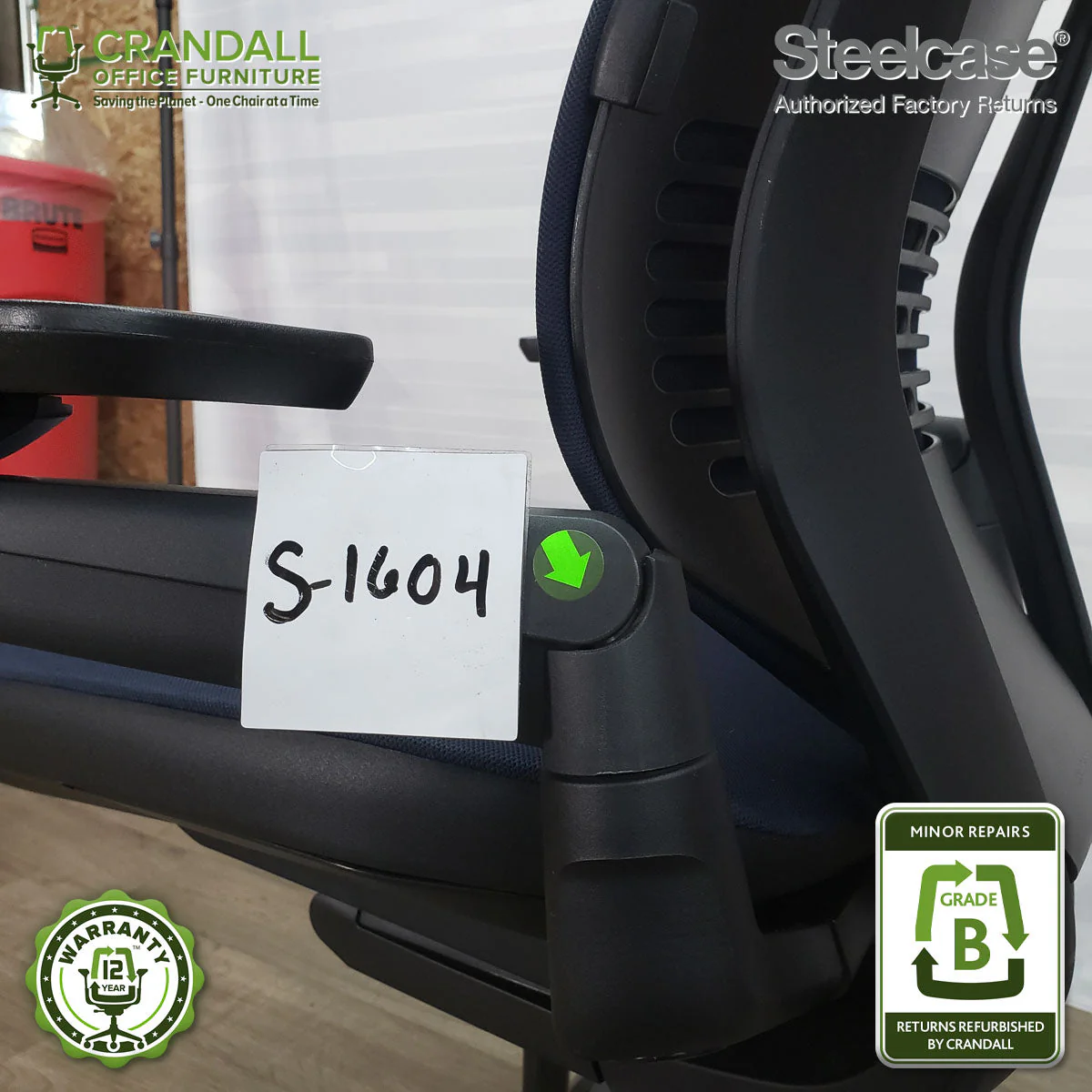 S-1604 - Steelcase Gesture  - Grade B - Image 3