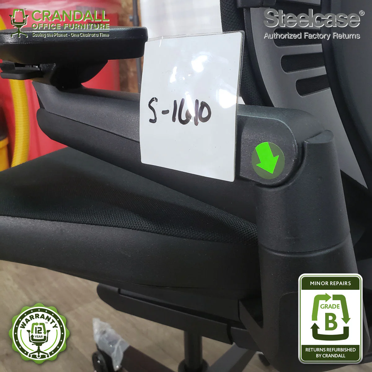 S-1610 - Steelcase Gesture  - Grade B - Image 4