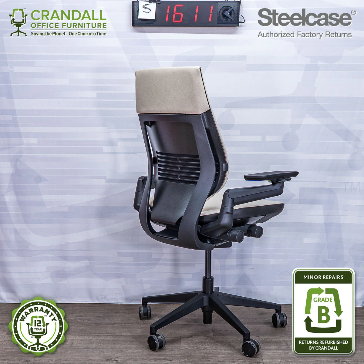 S-1611 - Steelcase Gesture  - Grade B - Image 2