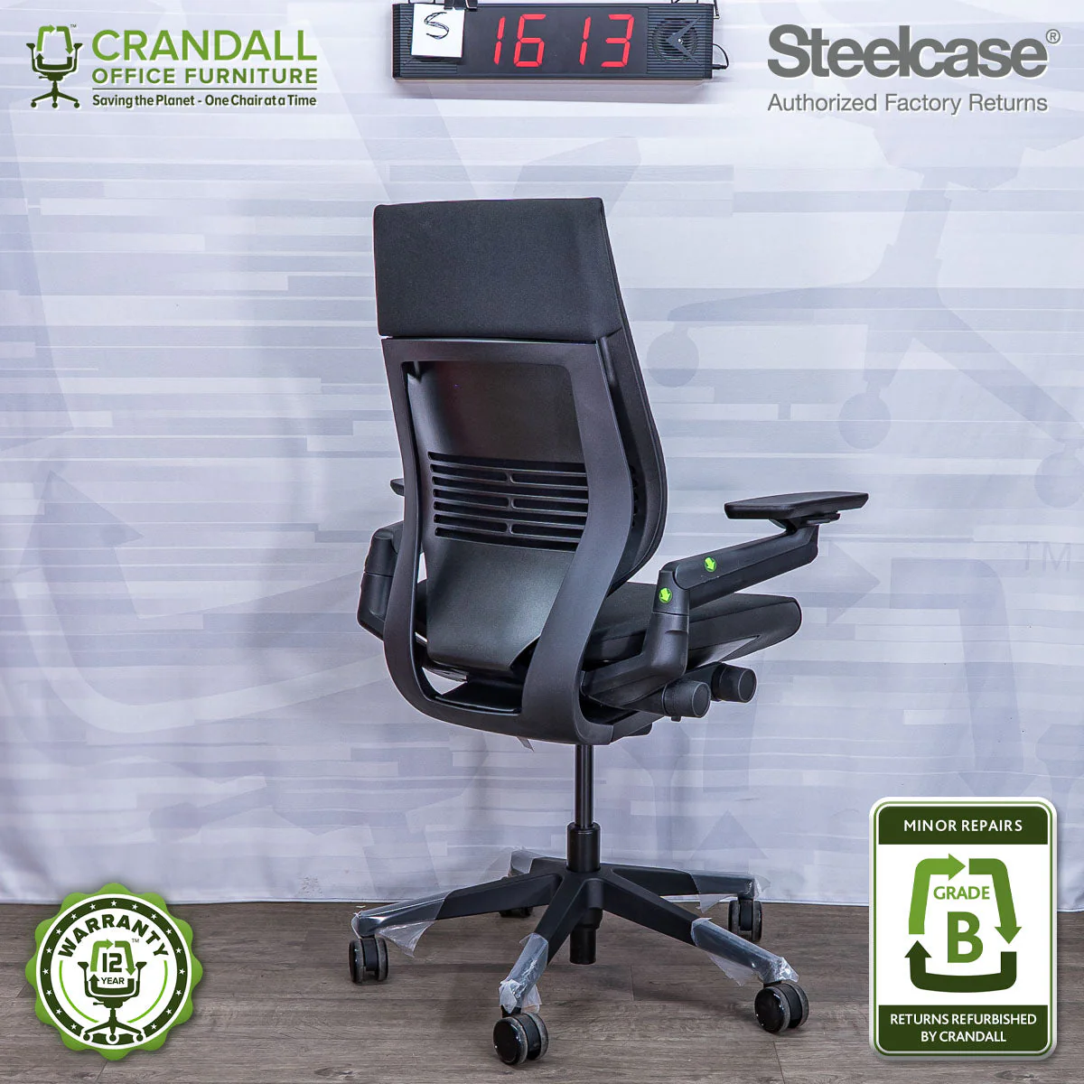S-1613 - Steelcase Gesture  - Grade B - Image 2