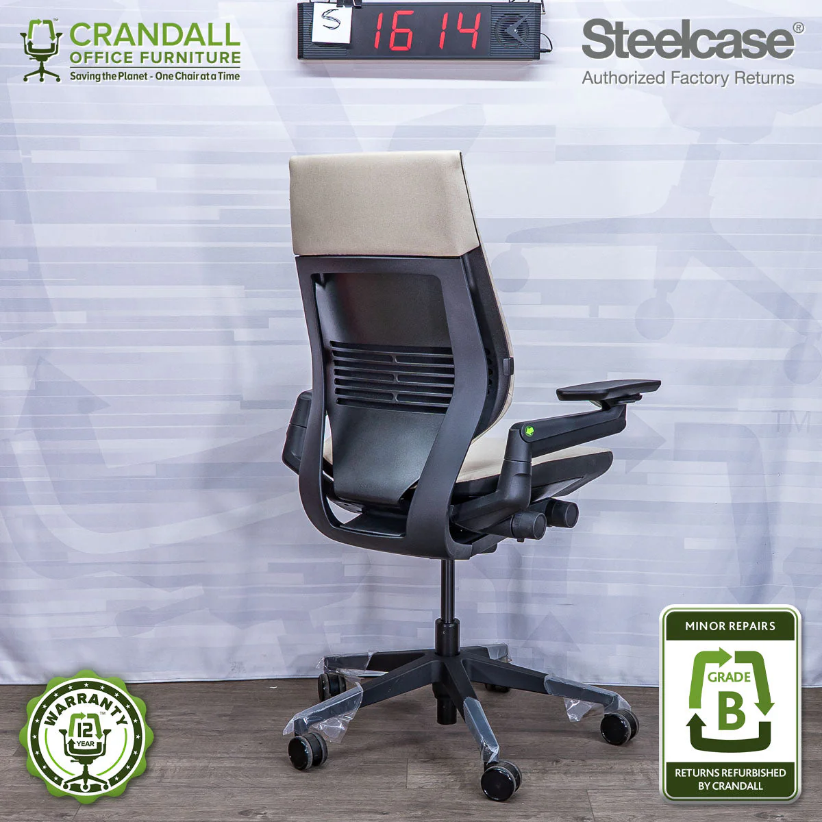 S-1614 - Steelcase Gesture  - Grade B - Image 2