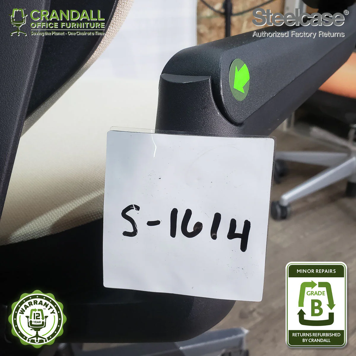 S-1614 - Steelcase Gesture  - Grade B - Image 4