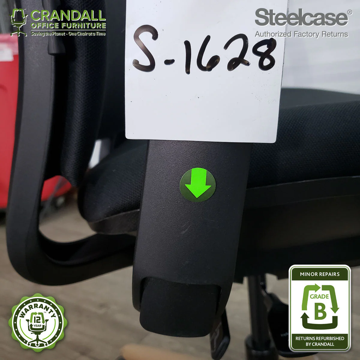 S-1628 - Steelcase Amia  - Grade B - Image 3