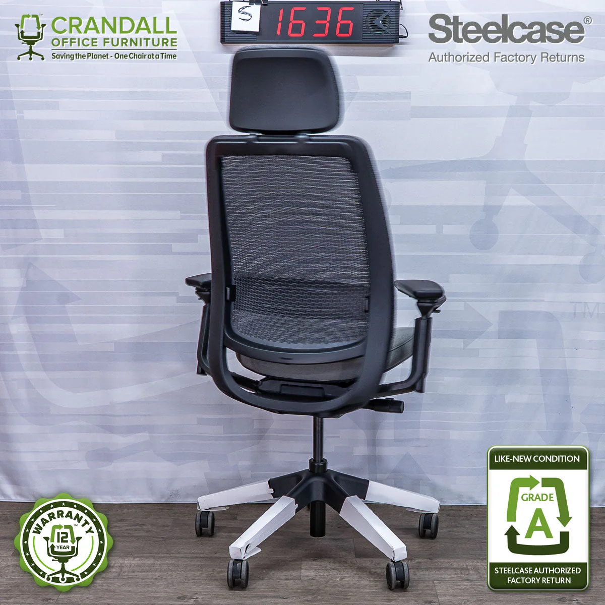 S-1636 - Steelcase Series 2  - Grade A - Image 2