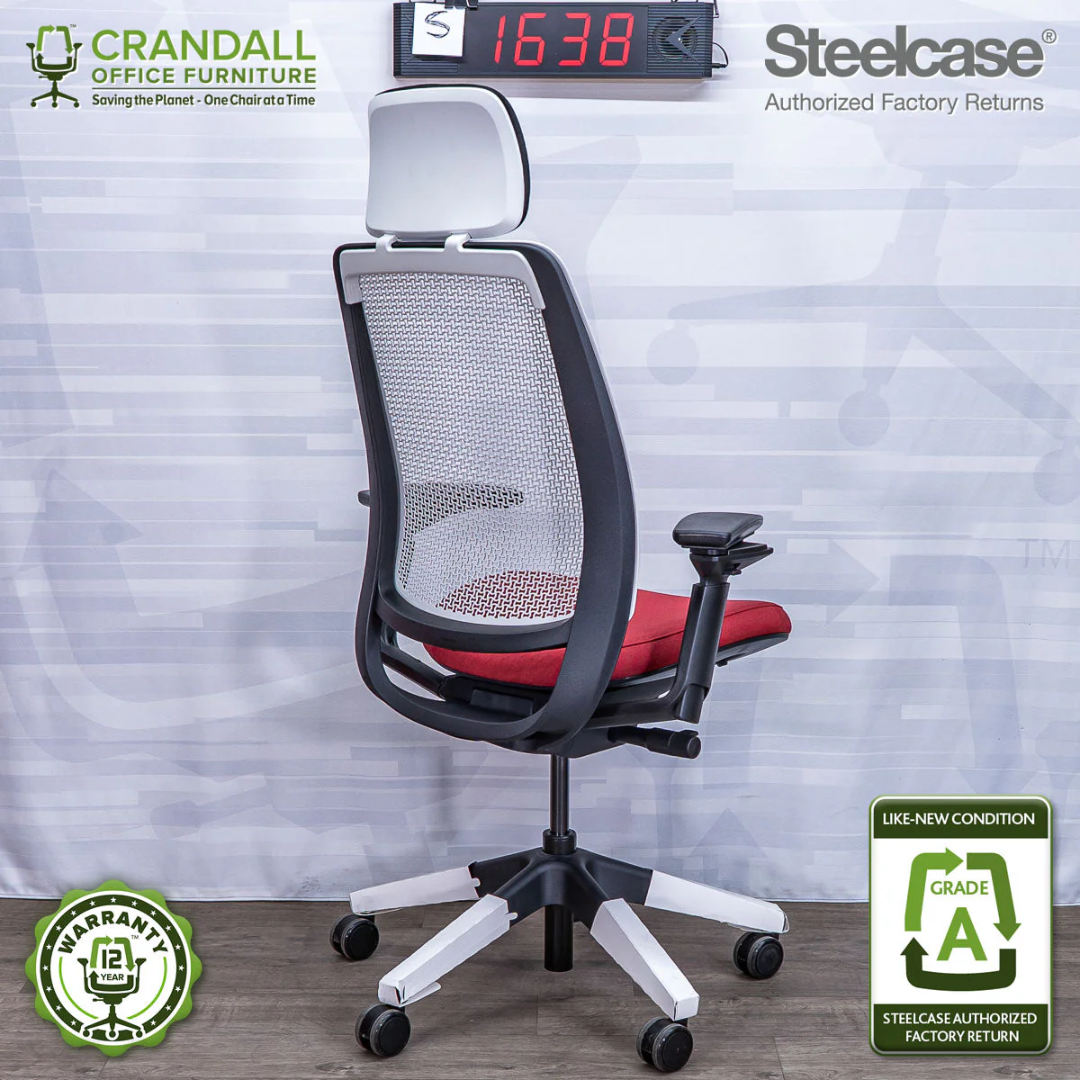 S-1638 - Steelcase Series 2  - Grade A - Image 2