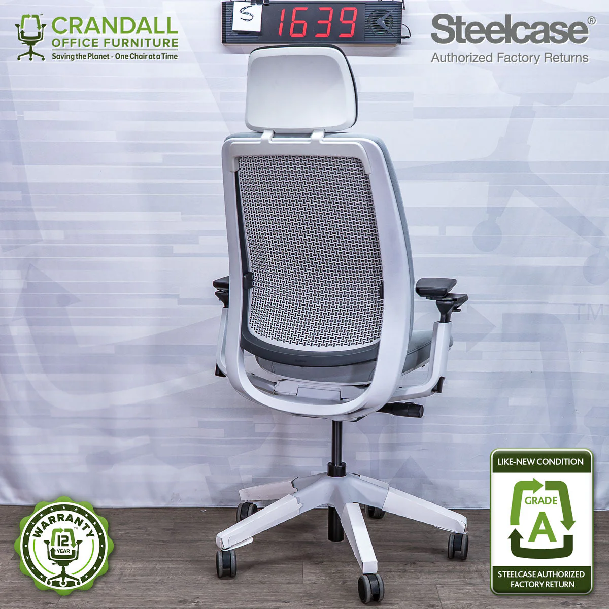 S-1639 - Steelcase Series 2  - Grade A - Image 2