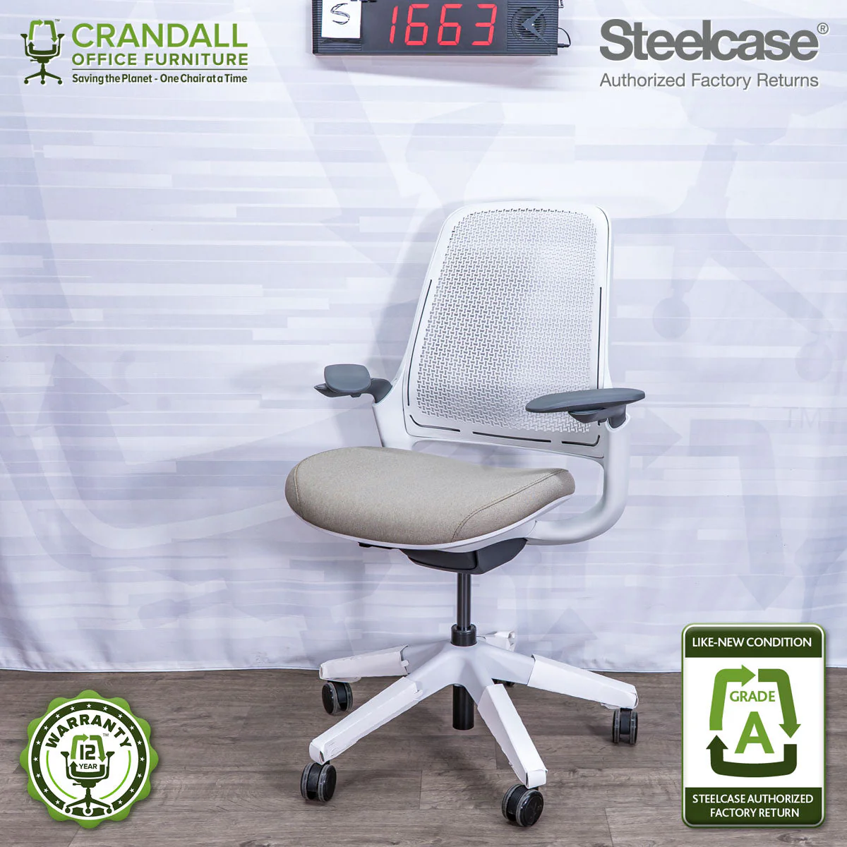 S-1663 - Steelcase Series 1 - Grade A