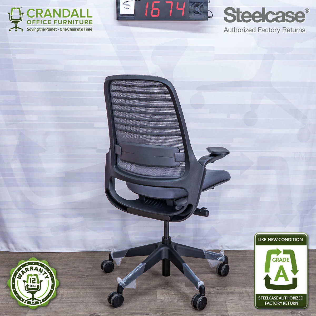 S-1674 - Steelcase Series 1 - Grade A - Image 2
