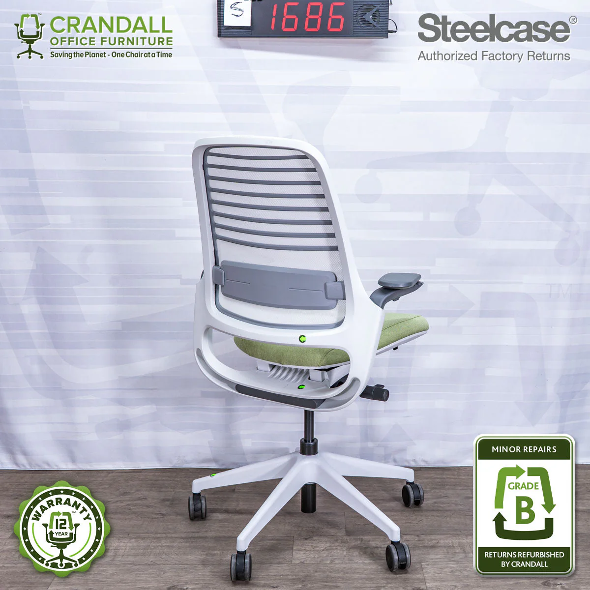 S-1686 - Steelcase Series 1 - Grade B - Image 2