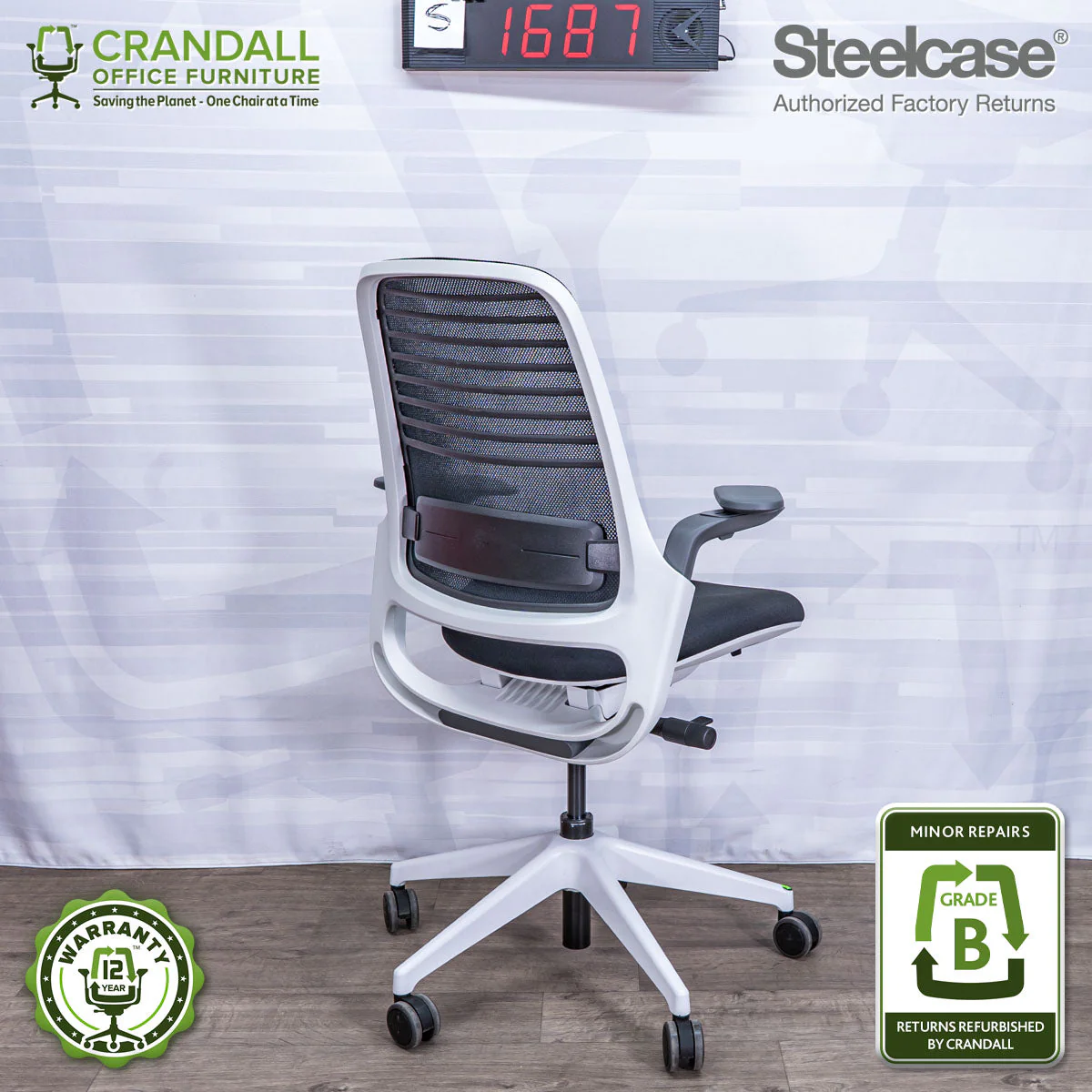 S-1687 - Steelcase Series 1 - Grade B - Image 2
