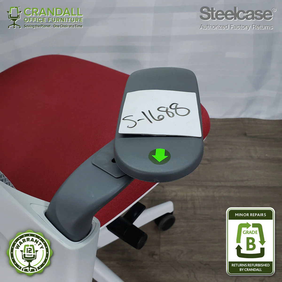 S-1688 - Steelcase Series 1 - Grade B - Image 3