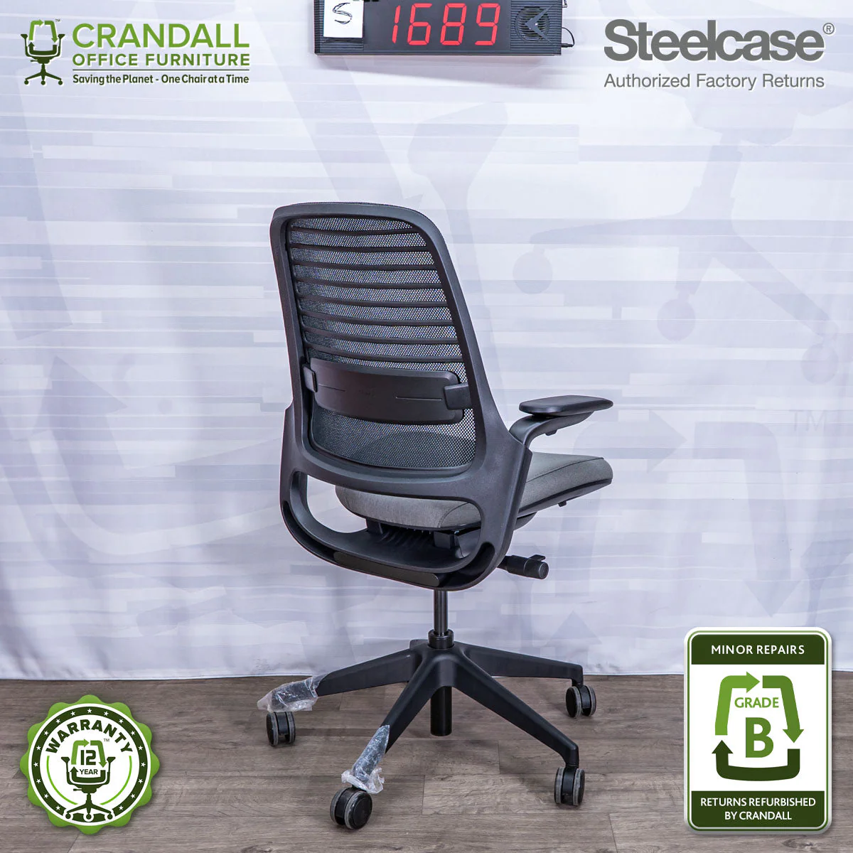 S-1689 - Steelcase Series 1 - Grade B - Image 2