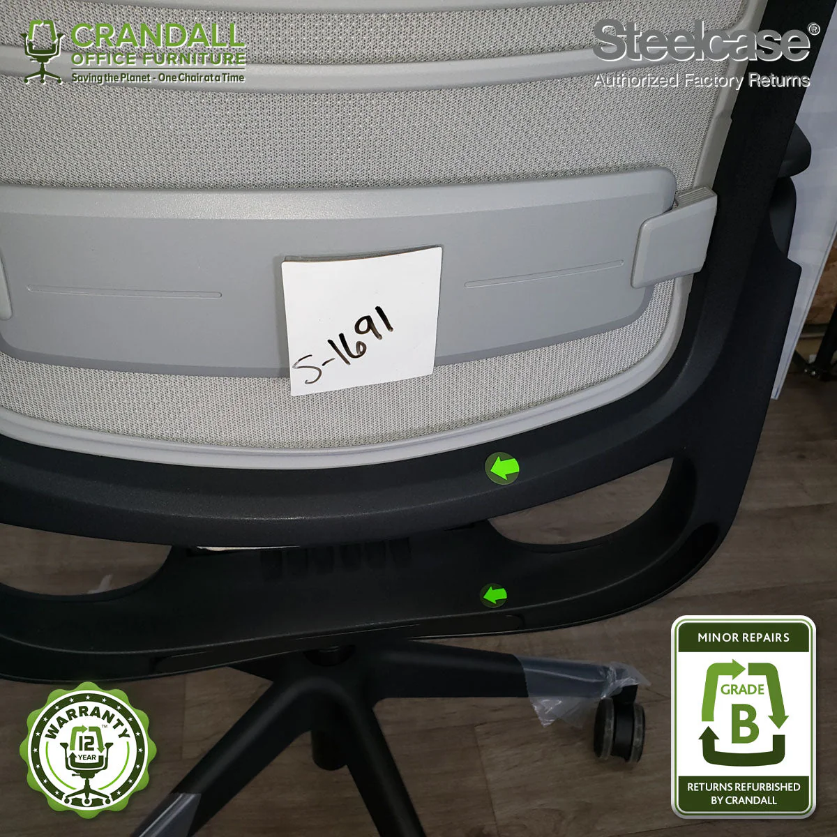 S-1691 - Steelcase Series 1 - Grade B - Image 3