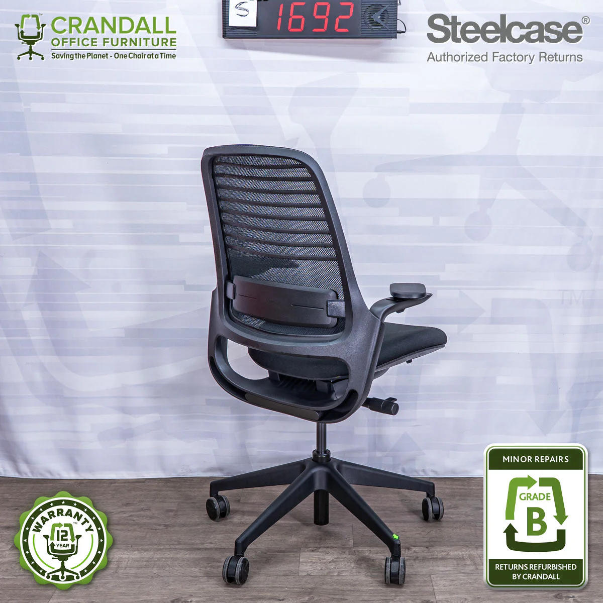 S-1692 - Steelcase Series 1 - Grade B - Image 2