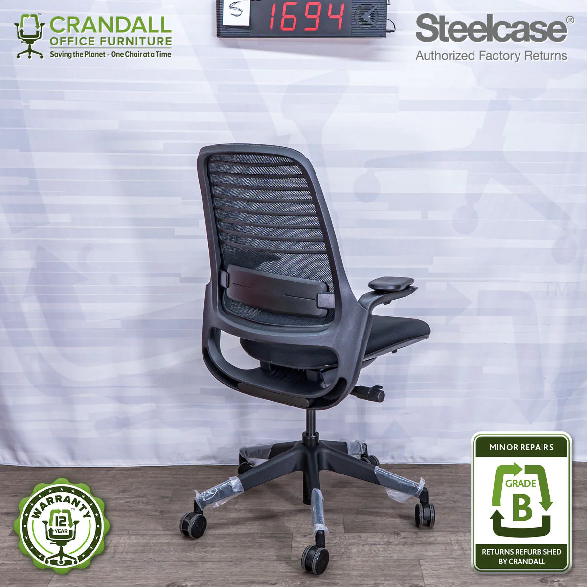 S-1694 - Steelcase Series 1 - Grade B - Image 2