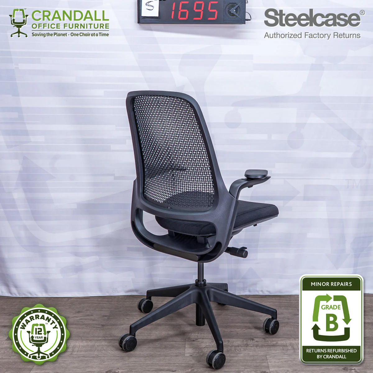 S-1695 - Steelcase Series 1 - Grade B - Image 2