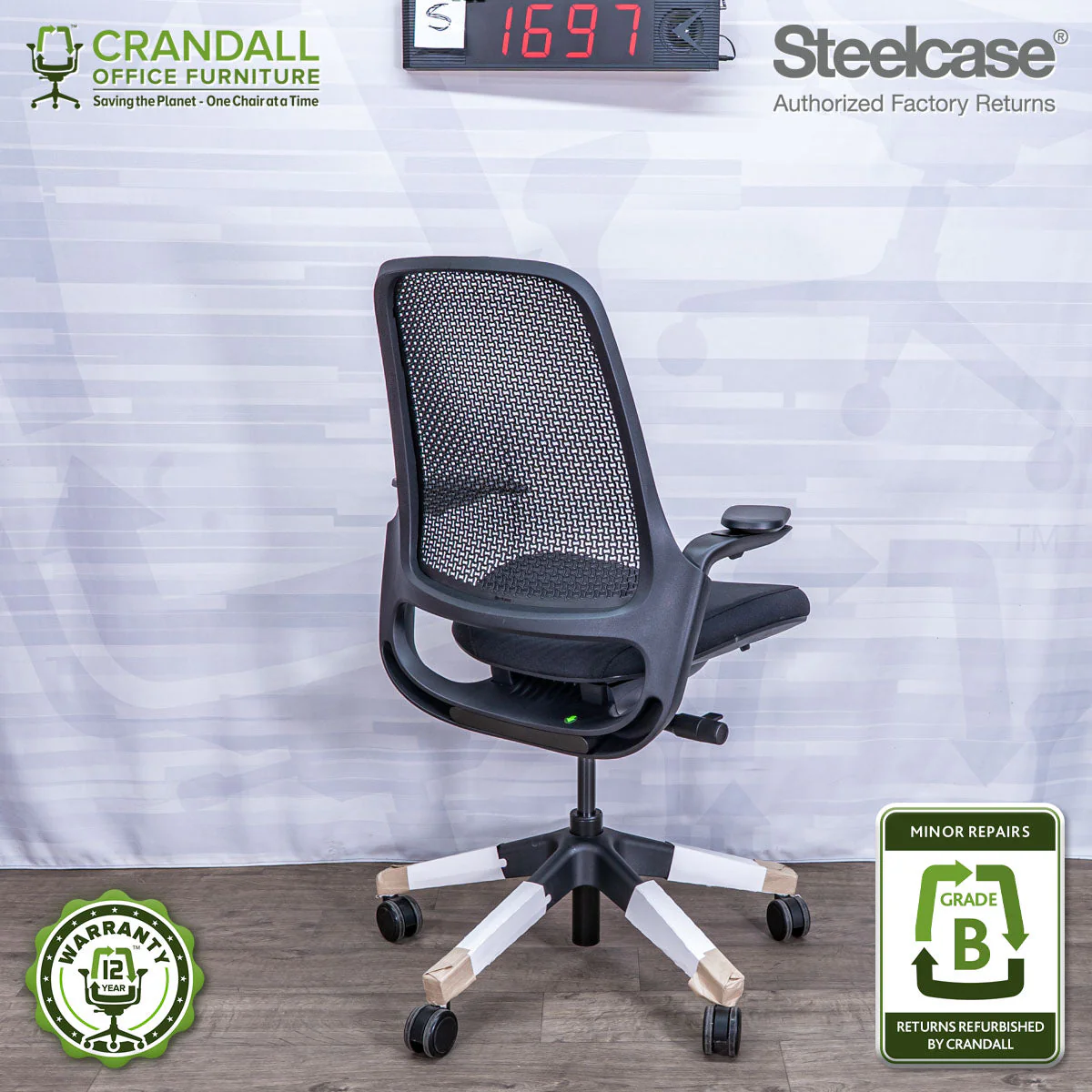 S-1697 - Steelcase Series 1 - Grade B - Image 2