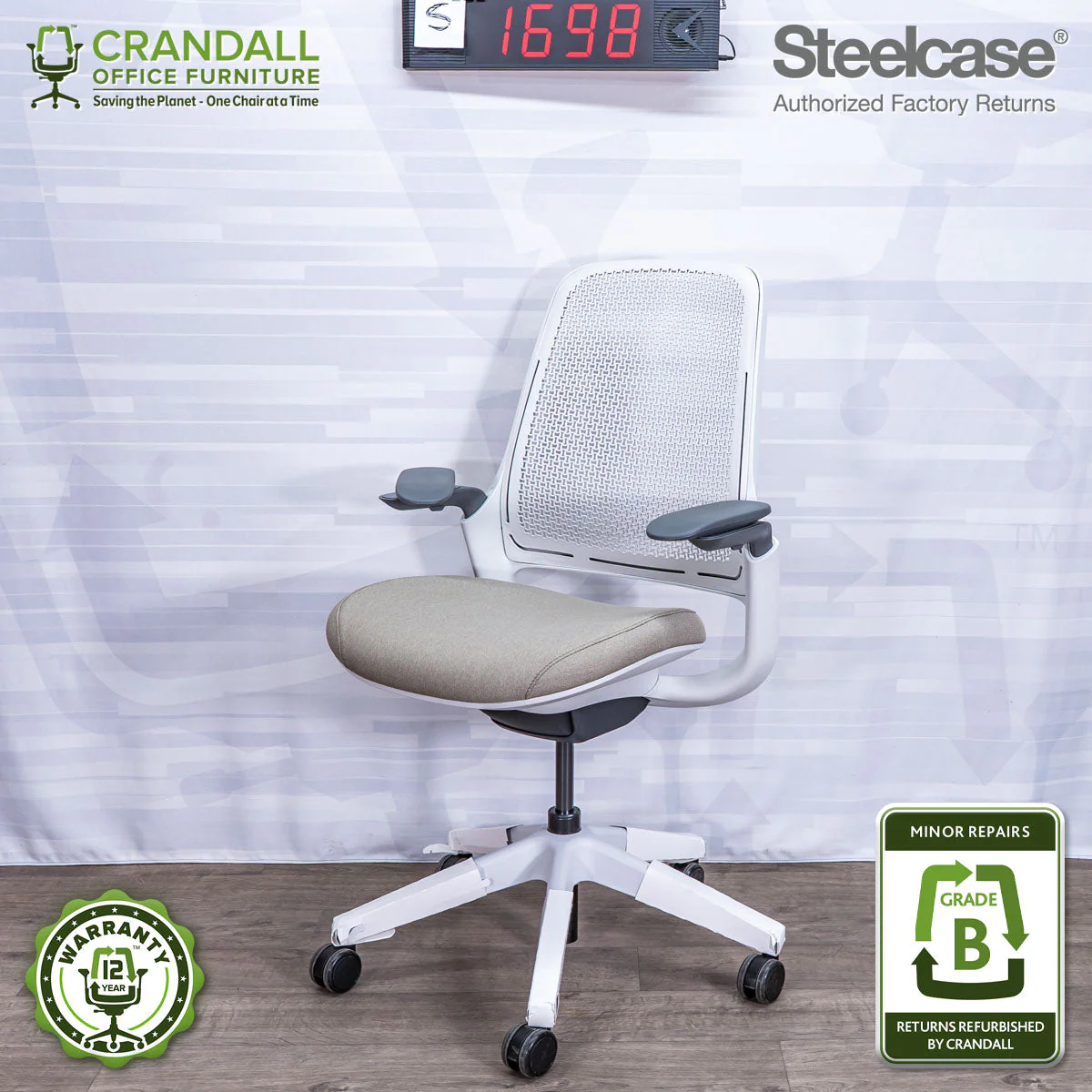 S-1698 - Steelcase Series 1 - Grade B