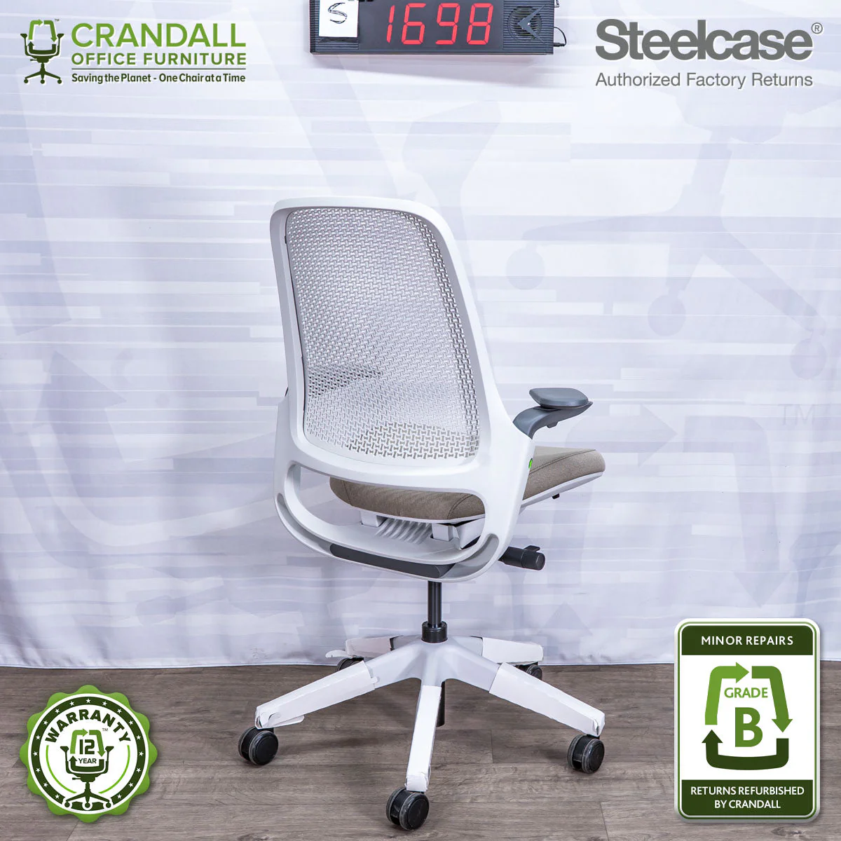 S-1698 - Steelcase Series 1 - Grade B - Image 2
