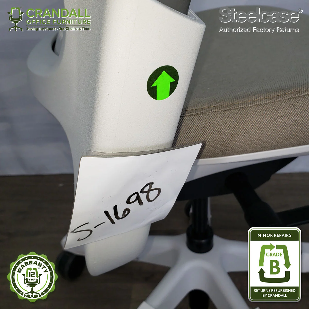 S-1698 - Steelcase Series 1 - Grade B - Image 3