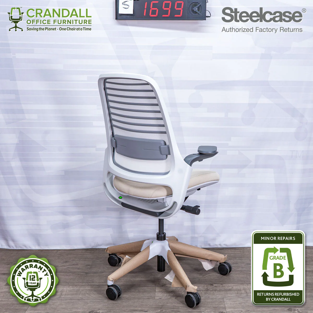 S-1699 - Steelcase Series 1 - Grade B - Image 2