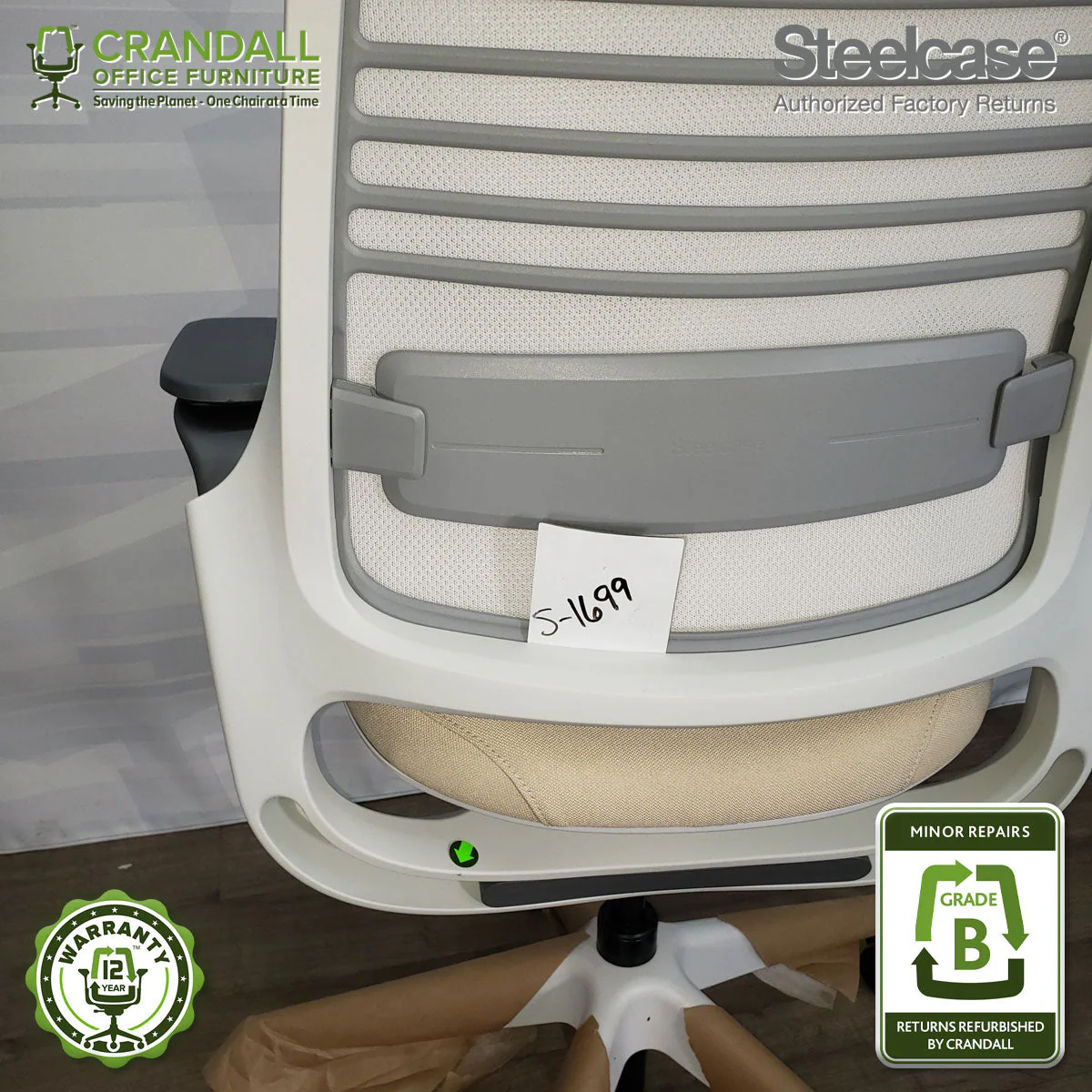 S-1699 - Steelcase Series 1 - Grade B - Image 3