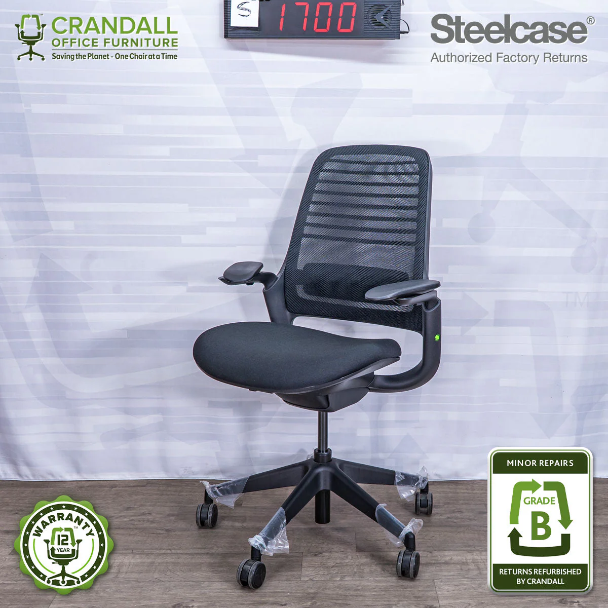 S-1700 - Steelcase Series 1 - Grade B