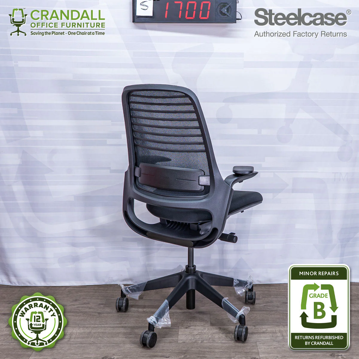 S-1700 - Steelcase Series 1 - Grade B - Image 2