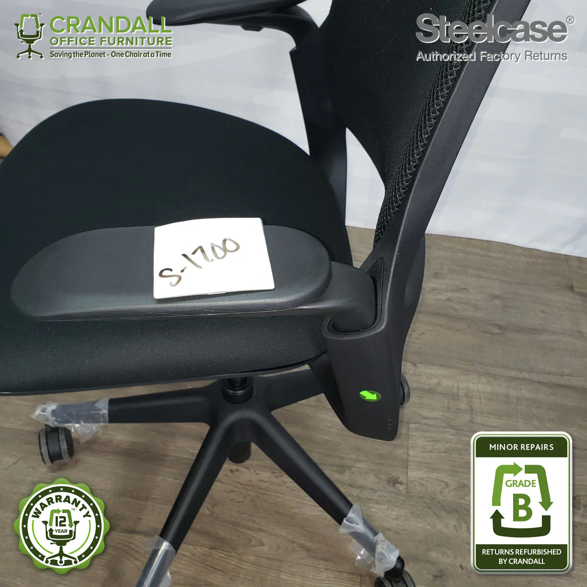 S-1700 - Steelcase Series 1 - Grade B - Image 3